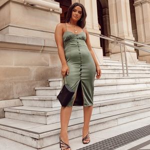 Positano Midi Dress Princess Polly